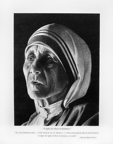 Mother Teresa Limited Edition Print